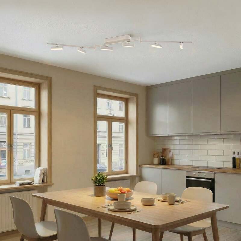 Lindby LED Strahler Spot Lichtleiste Eldrin weiß Beleuchtung Leuchte Lampe - 4251911791204