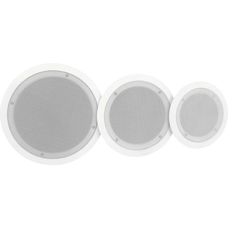 Omnitronic Einbaulautsprecher Lautsprecher 10W IPX0 Weiß 27.5cm 85mm 1 Stück - 4026397308297