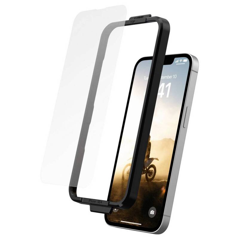 Urban Armor Gear Shield Displayschutzglas iPhone 16e Anti-Fingerprint 10 STÜCK - 0840283917370