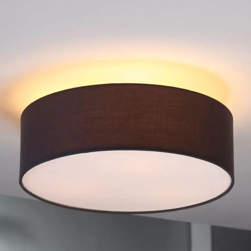 Lindby Deckenlampe Sebatin Deckenleuchte Hängelampe Lampe Leuchte E27 Ø40cm grau - 4251096503128