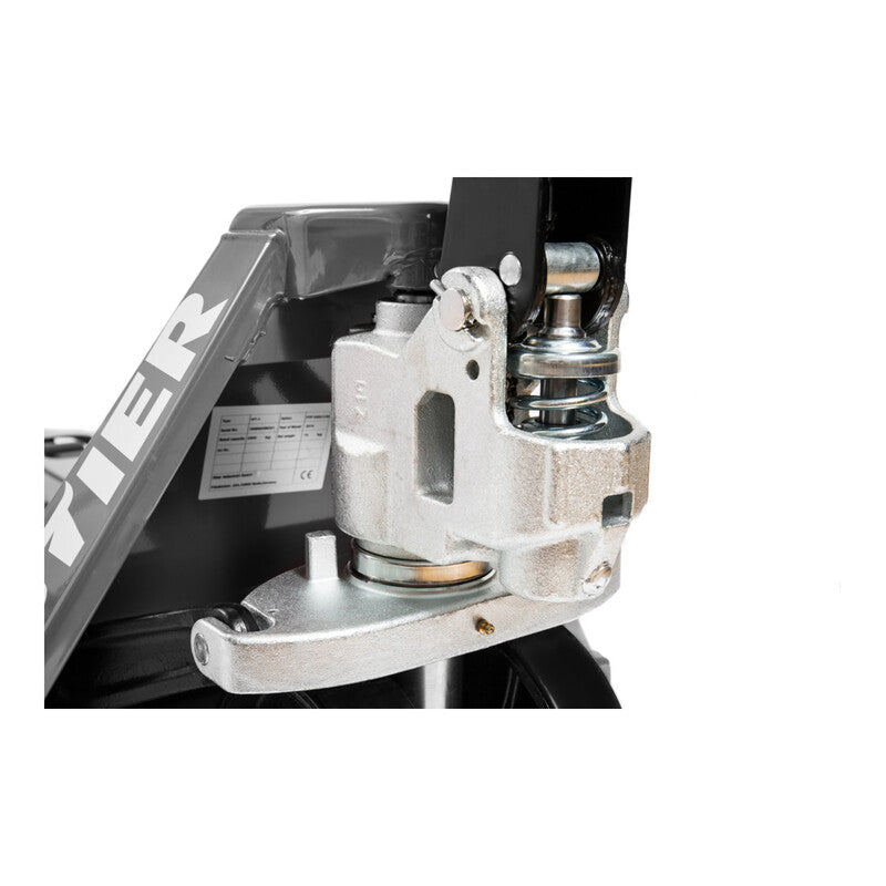 STIER Gabelhubwagen Handgabelhubwagen Tragkraft 2500kg Nylon-Reifen grau 1150mm - 4260439008534