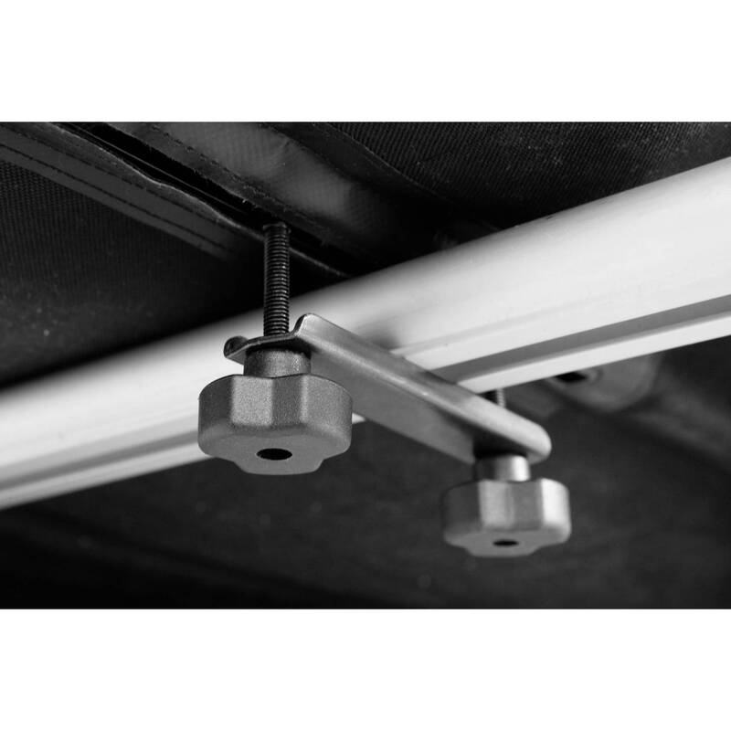 FISCHER Dachbox 270l Gepäckträger Faltbar Schwarz 126000 für Reisen 100x80cm - 4008153126000