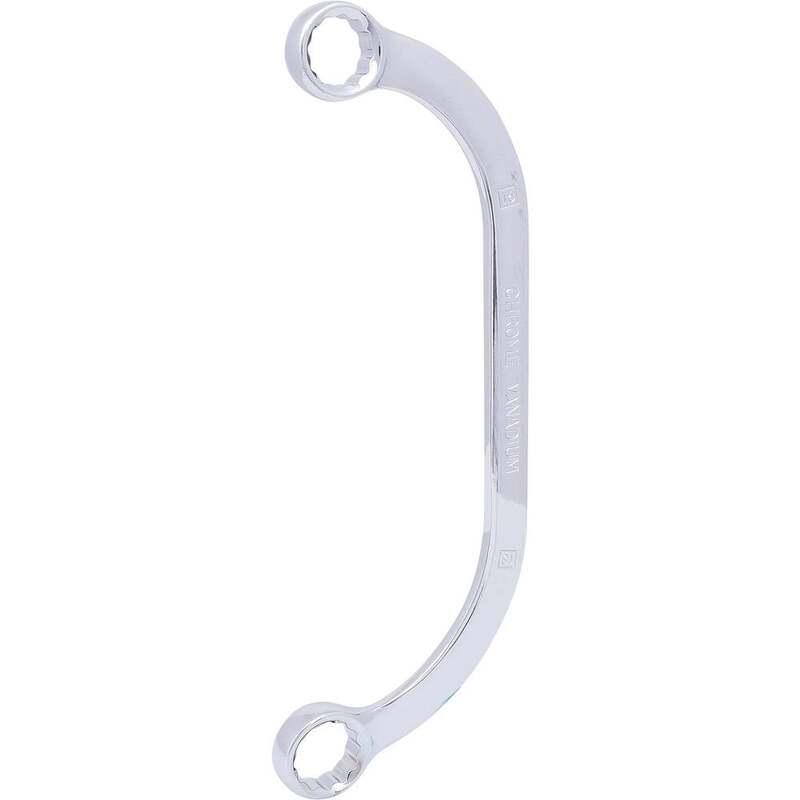 KS Tools Doppelringschlüssel Ringschlüssel metrisch SW 16 - 18 mm 2 STÜCK - 4042146112342