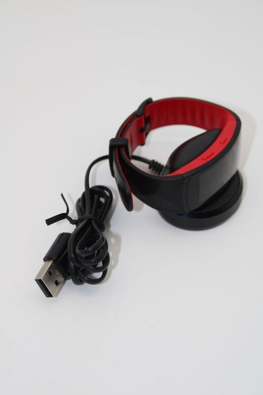 Samsung Fitnessuhr Gear Fit2 Pro R365 Aktivitätstracker rot GPS Bluetooth 200mAh - 8806088851037