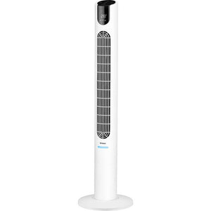 B-Ware Trisa Turmventilator Ventilator 28W Oszillierend Fernbedienung Weiß Schwarz