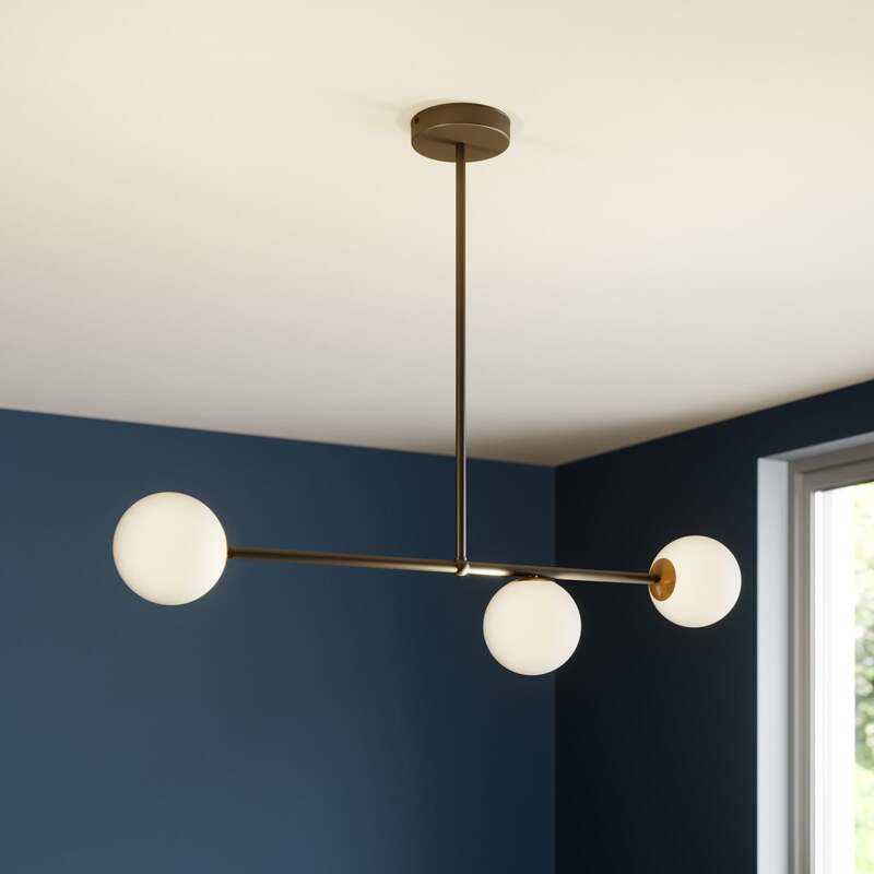 Euluna Hängeleuchte Gama Hängelampe Lampe Leuchte Esszimer Wohnzimmer 3 flammig - 5907554411151