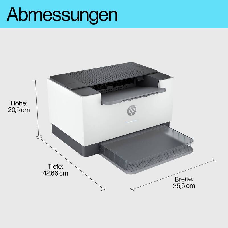 HP LaserJet M209dw Drucker Laserdrucker 29 S./min Duplex WLAN USB A4 schwarzweiß - 0194850664267