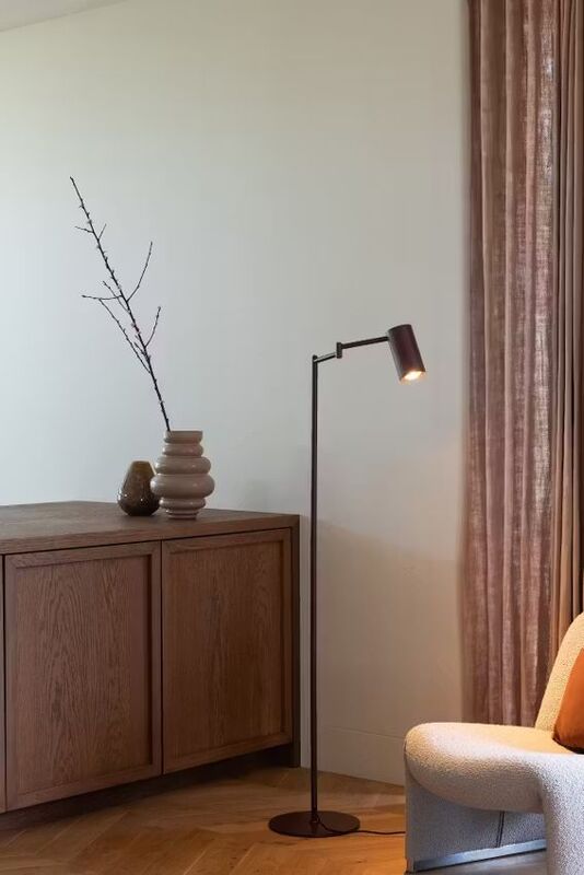 IT'S ABOUT ROMI Stehlampe Stehleuchte Bilbao Eisen dunkelrot 154 cm GU10 LED - 8716248097352