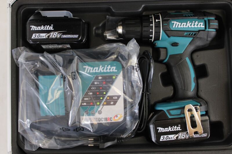 Makita DHP482RFX9 Akku-Schlagbohrschrauber 18V - 0088381748469