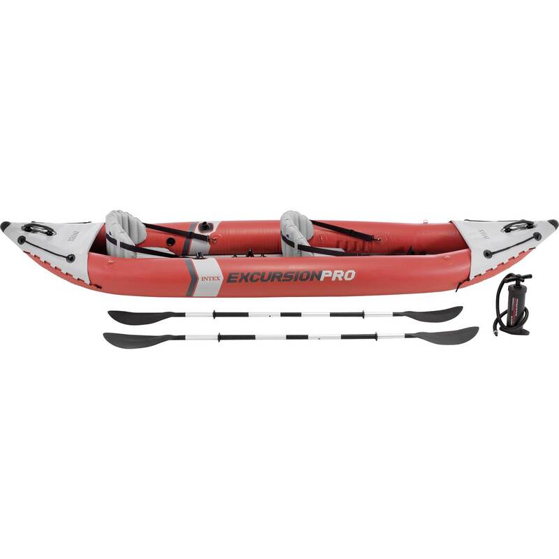 Intex Kajak ExcursionPro K2 aufblasbar 2 Personen Angelkajak Paddeltour 384x94cm - 6941057413242