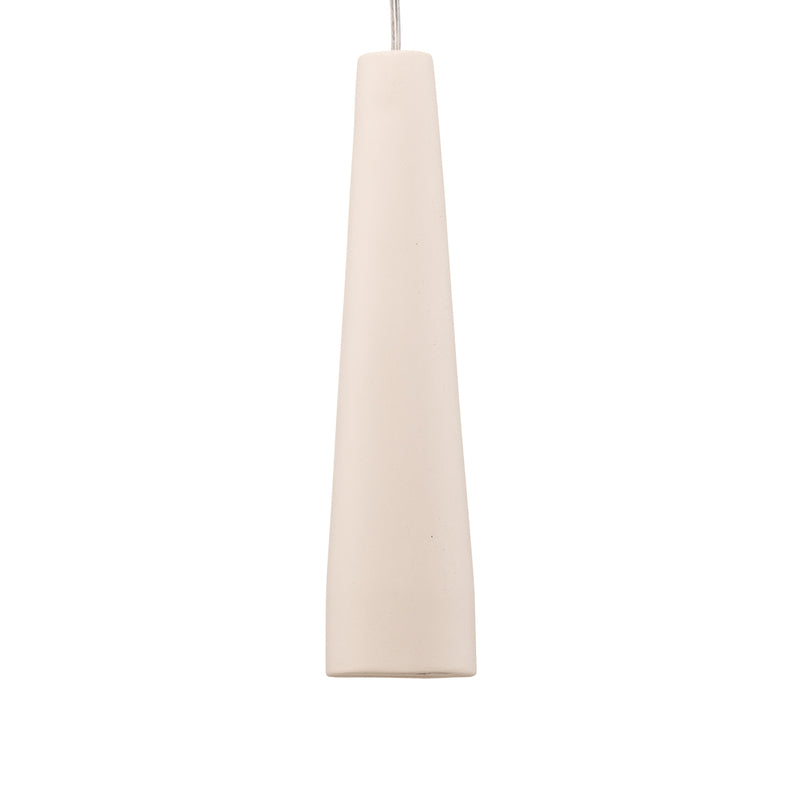 Euluna Hängeleuchte Lectra LED Pendelleuchte dimmbar Keramik weiß 32cm hoch - 5903282711198