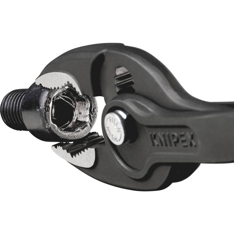 Knipex Frontgreifzange 200 mm Chrom-Vanadium Stahl 4-22 mm Klemmschutz - 4003773087243
