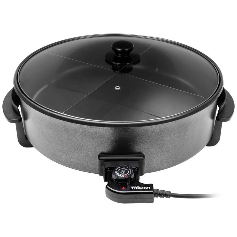 Tristar Multifunktionspfanne PZ-9145 Elektropfanne 1500W Schwarz 40cm 7,5l - 8713016087027
