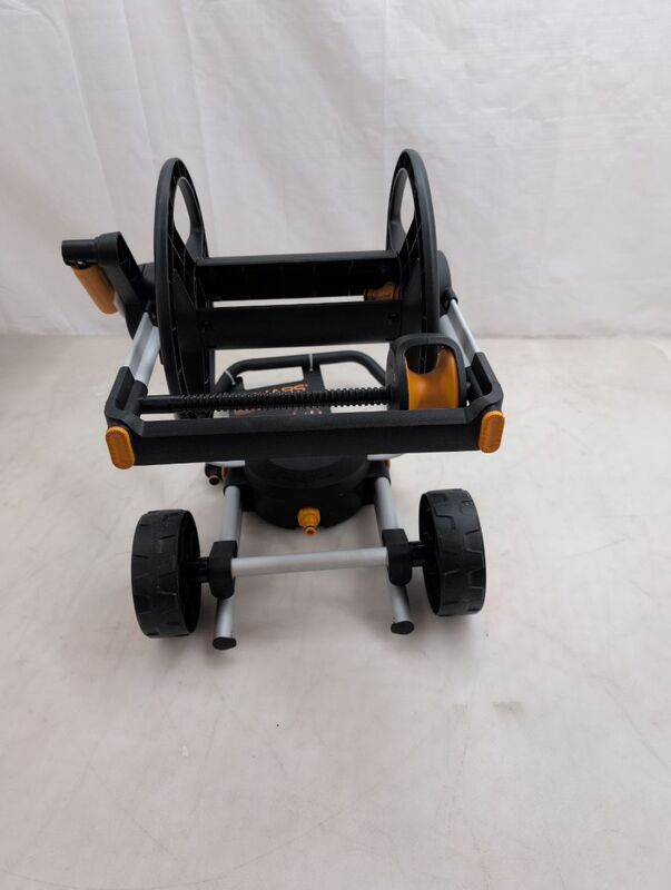 Fiskars Schlauchwagen Gartenwagen 360° Drehung ergonomischer Griff schwarz - 6411501512376