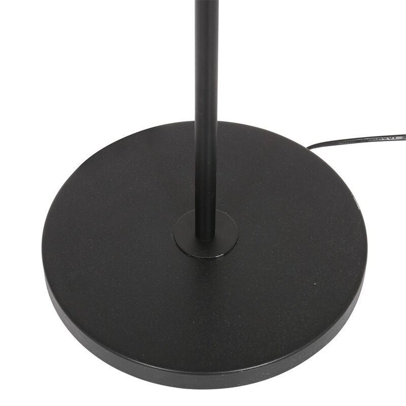 Steinhauer Stang Stehleuchte Standlampe ohne Schirm schwarz Metall Schalter LED - 8712746151473