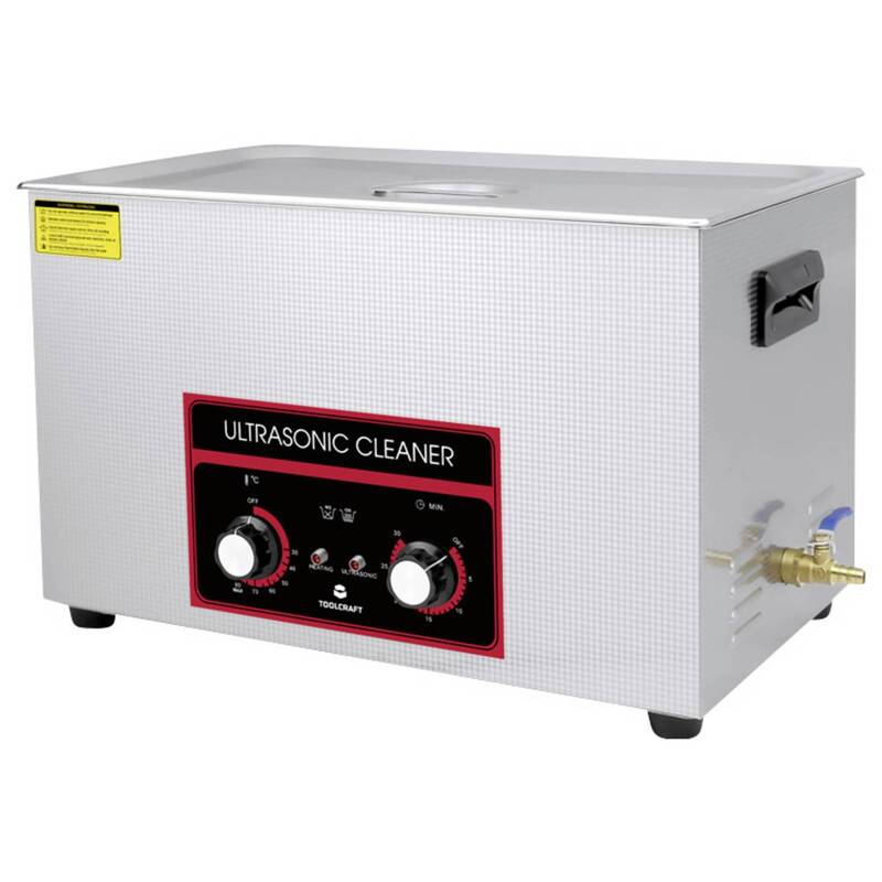 TOOLCRAFT USC-3000 Ultraschallreiniger Reinigungsgerät Schmuck Werkstatt 30l480 - 4064161340920