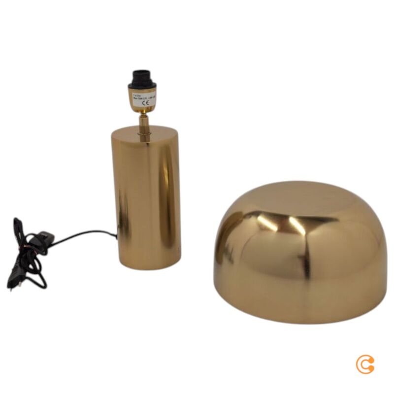 KARE Tischleuchte Loungy Gold Lampe E14 Leuchte gold 38cm Höhe 1x15W LED - 4025621322139