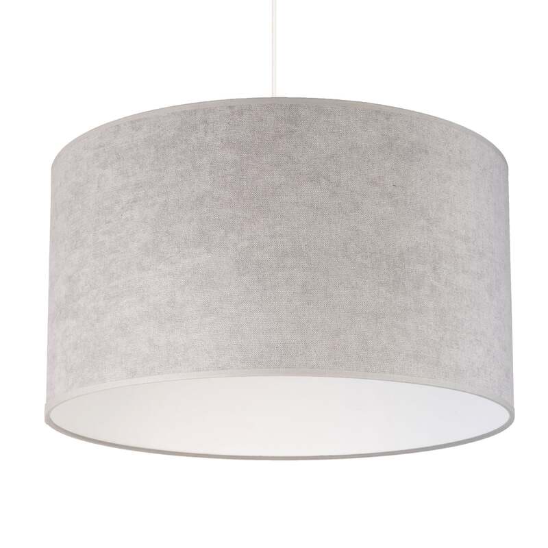 Hängeleuchte Bristol LED Pendelleuchte dimmbar grau weiß matt 25cm Höhe 45cm Ø - 5903689180603