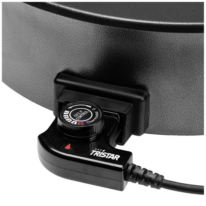 Tristar Multifunktionspfanne PZ-9145 Elektropfanne 1500W Schwarz 40cm 7,5l - 8713016087027