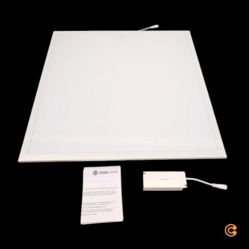 Deko-Light LED-Panel Lichtplatte 59,5x59,5cm 3000K Deckenbeleuchtung Warmweiß - 4042943171894