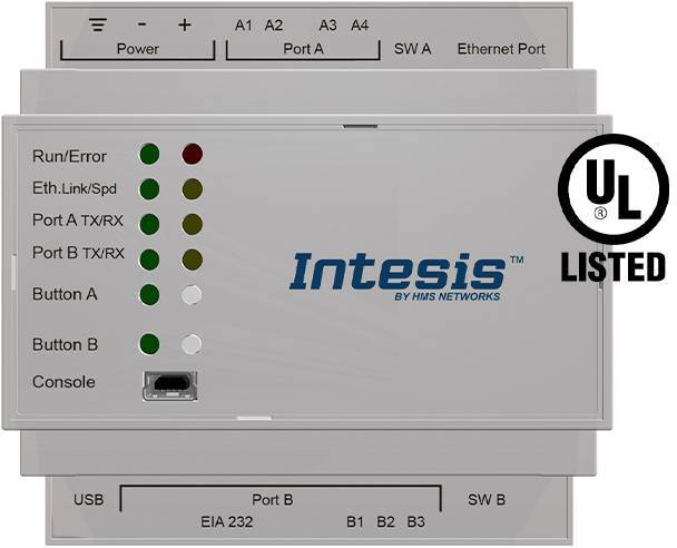 Intesis INMBSMEB0100000 M-BUS Gateway Automatisierung Fernwartung Schnittstellen - 2050006651346