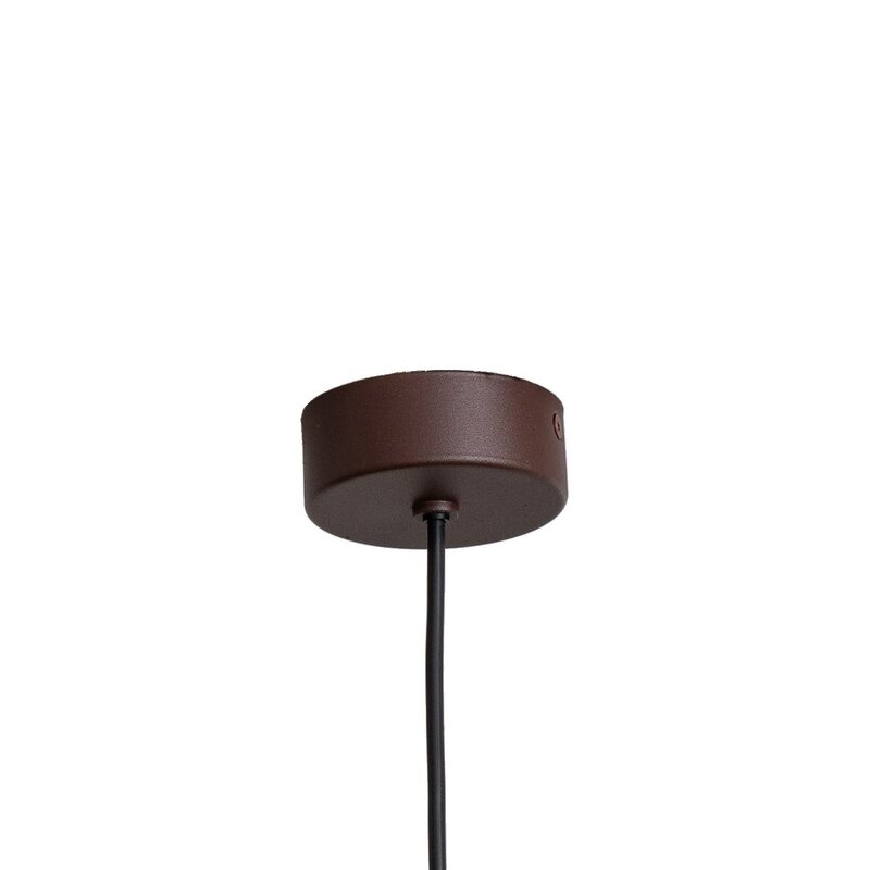 Argon Pendelleuchte Hängelampe Valor dunkelbraun Stahl Ø 40 cm E27 dimmbar - 5902553234220