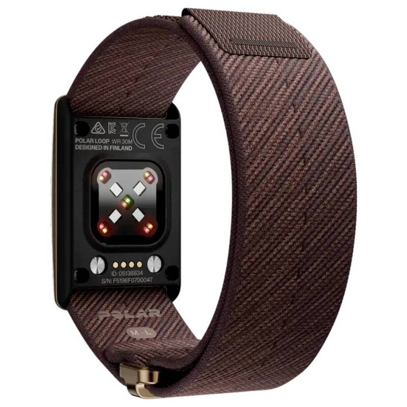Polar Fitness-Tracker LOOP GEN2 S/L Braun Herzfrequenzzonen Schlafanalyse - 0725882069661