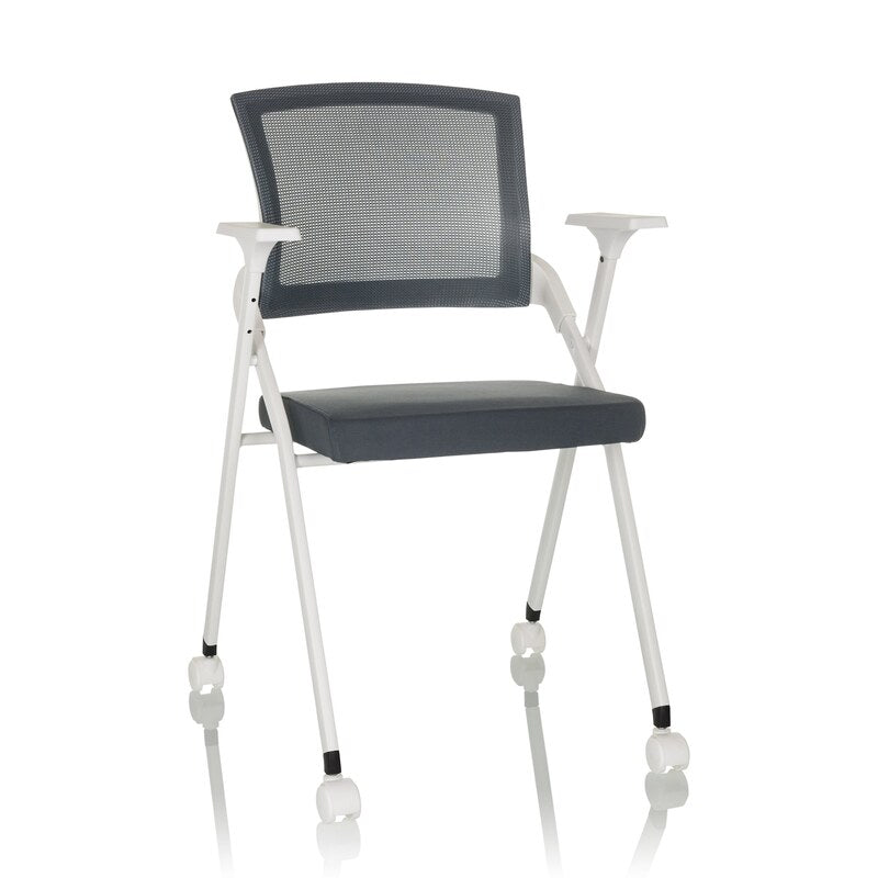 hjh OFFICE Klappstuhl Stuhl Gartenstuhl Campingstuhl PRIORITY II Besucher grau - 4064323036142