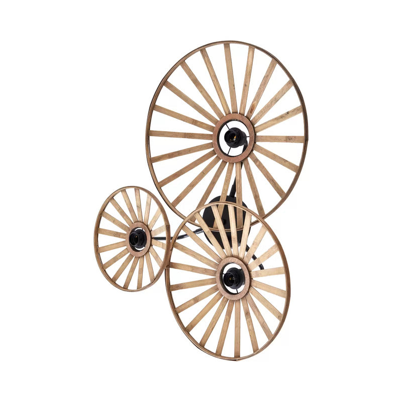 Lindby Wandleuchte Evandor naturfarben Bambus 3-flg Wandlampe Lampe Leuchte E27 - 4251911777697