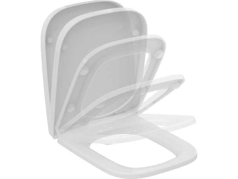 Ideal Standard WC-Sitz i.life A Duroplast abnehmbar Softclosing weiß Badezimmer - 8014140485971