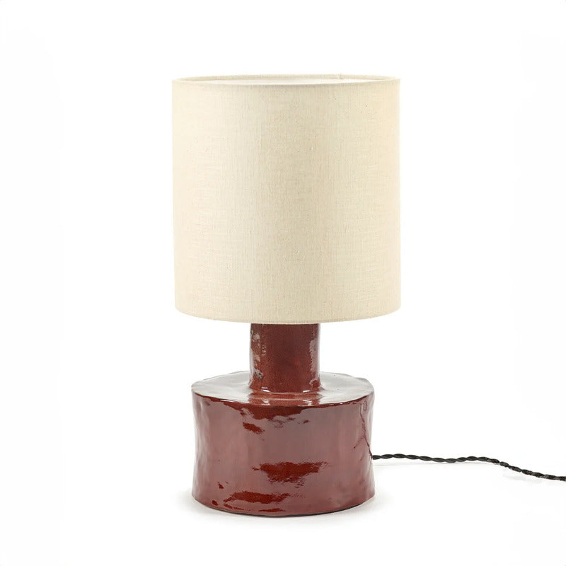 Serax Tischleuchte Lampe Leuchte Catherine rot beige Baumwolle SIEHE TEXT/FOTO - 5400959027564