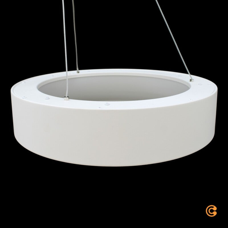Deko Light Sculptoris 400 342183 Pendelleuchte Hängelampe LED 30 W Verkehrsweiß - 4042943173034