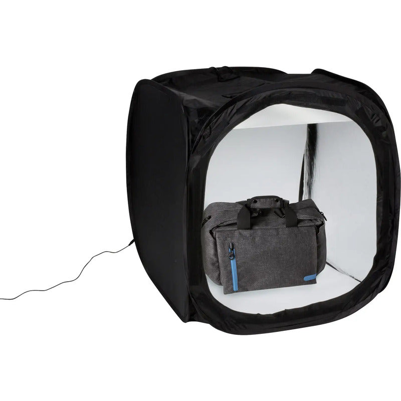 Dörr Lichtzelt LB-6575 Aufnahmebox für Produktfotografie mit LED Beleuchtung - 4000461082016