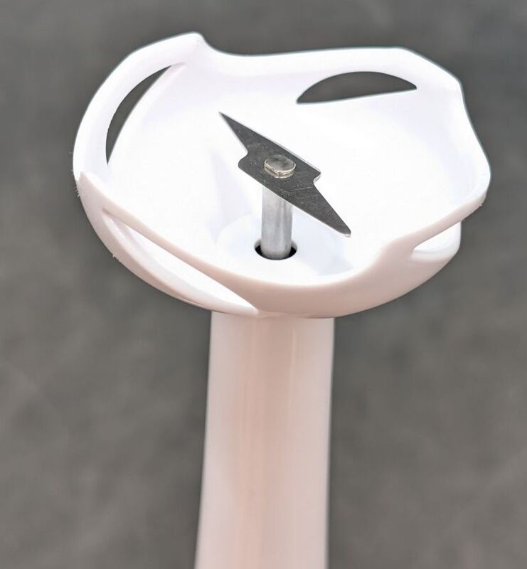 GourmetMaxx Stabmixer Pürierstab Handmixer 400W Mixer Küchenhelfer Weiß 700ml - 4067522047919