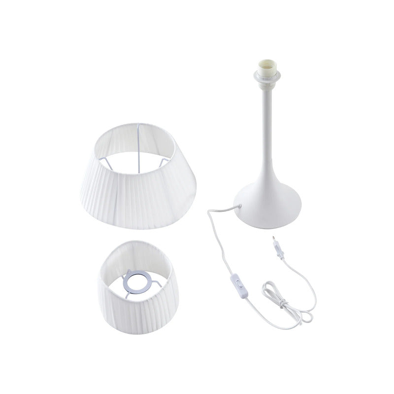 Lindby Tischleuchte Eryndor LED Lampe Leuchte Tischlampe weiß Ø30cm 51,6cm - 4251911777789