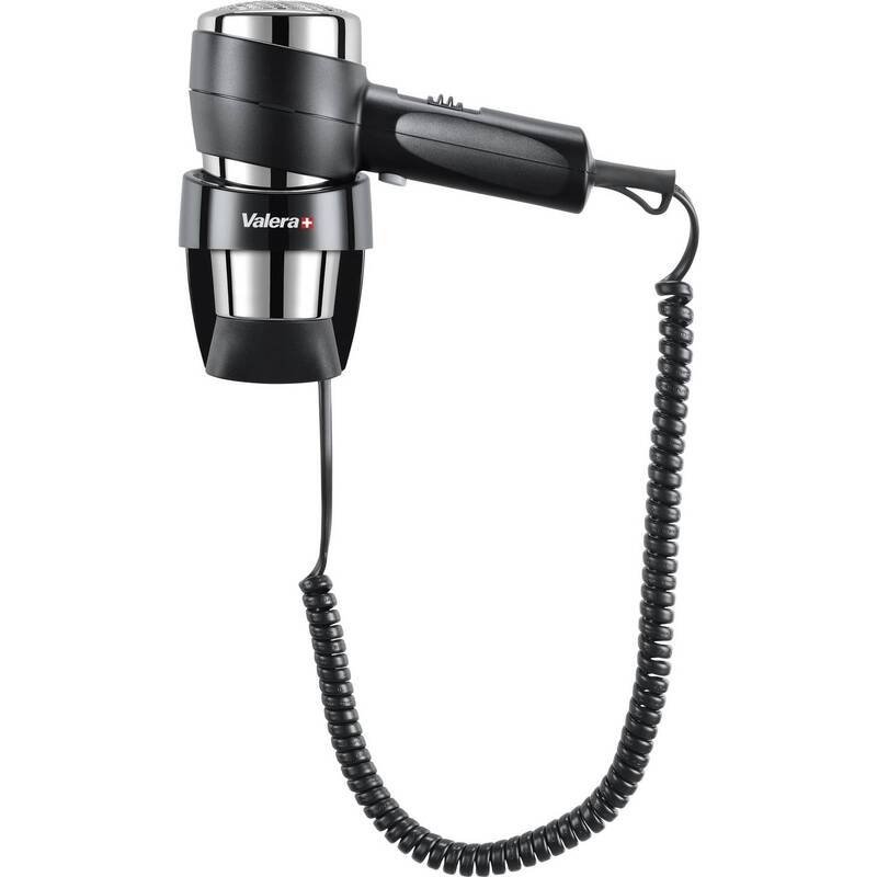 Valera Wandhaartrockner 1800W chrome-schwarz kompakt für Bad und Salon - 7610558003915