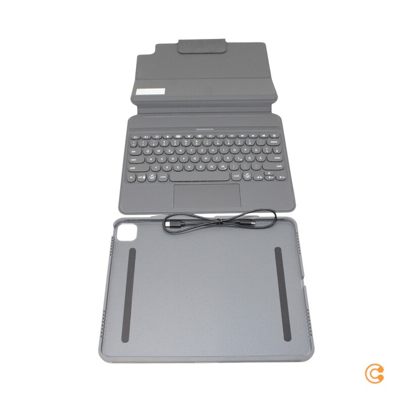 ZAGG ProKeys mit Trackpad Tastatur Hülle Apple iPad Bluetooth QWERTZ Keyboard266 - 0840056158122
