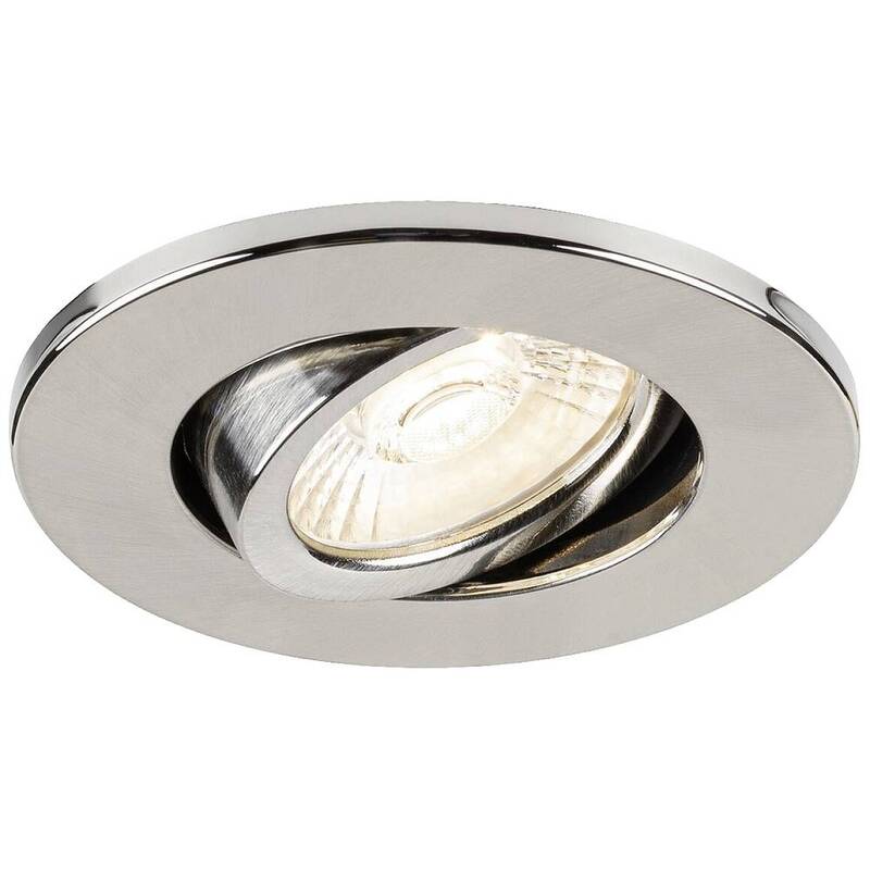 SLV Abdeckung Hülle Downlight Aluminium Grau Universal IP20 rund 88 mm 10 STÜCK - 4024163273015