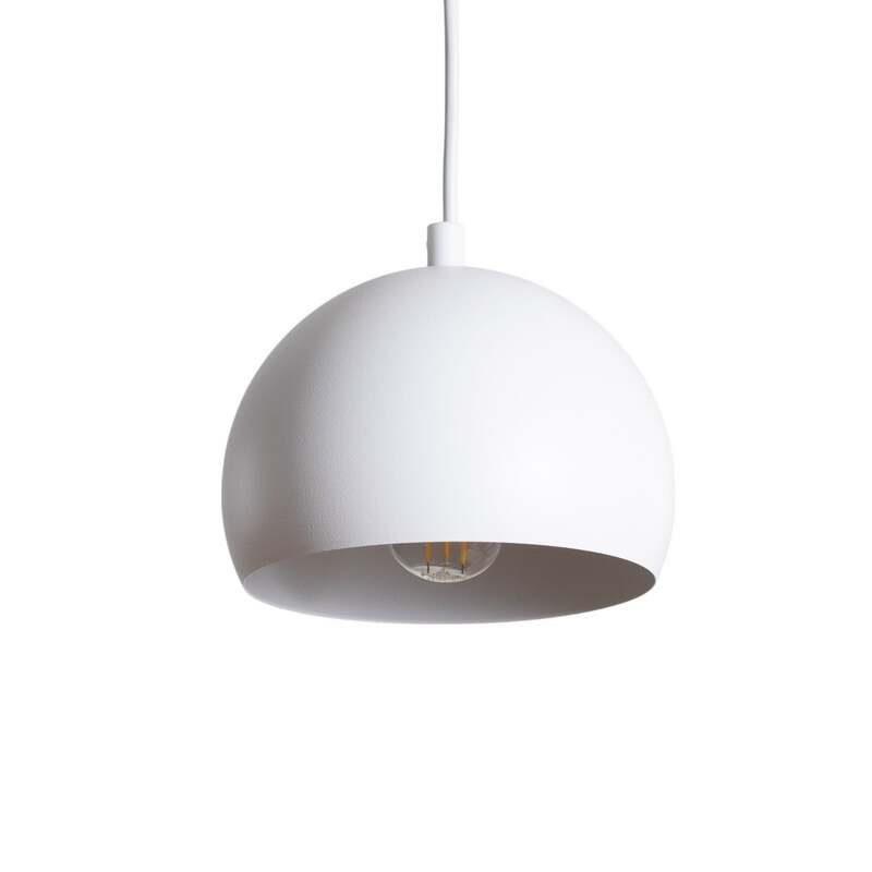 Euluna Hängeleuchte Sool Deckenlampe Pendelleuchte Deckenlicht E27 weiß 3-flg - 5907565912128
