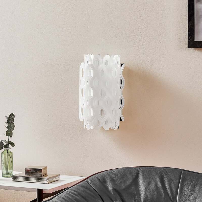 Slamp Wandleuchte Wandlampe Charlotte Weiß Wabenmuster Polymer SIEHE TEXT - 8024727079905