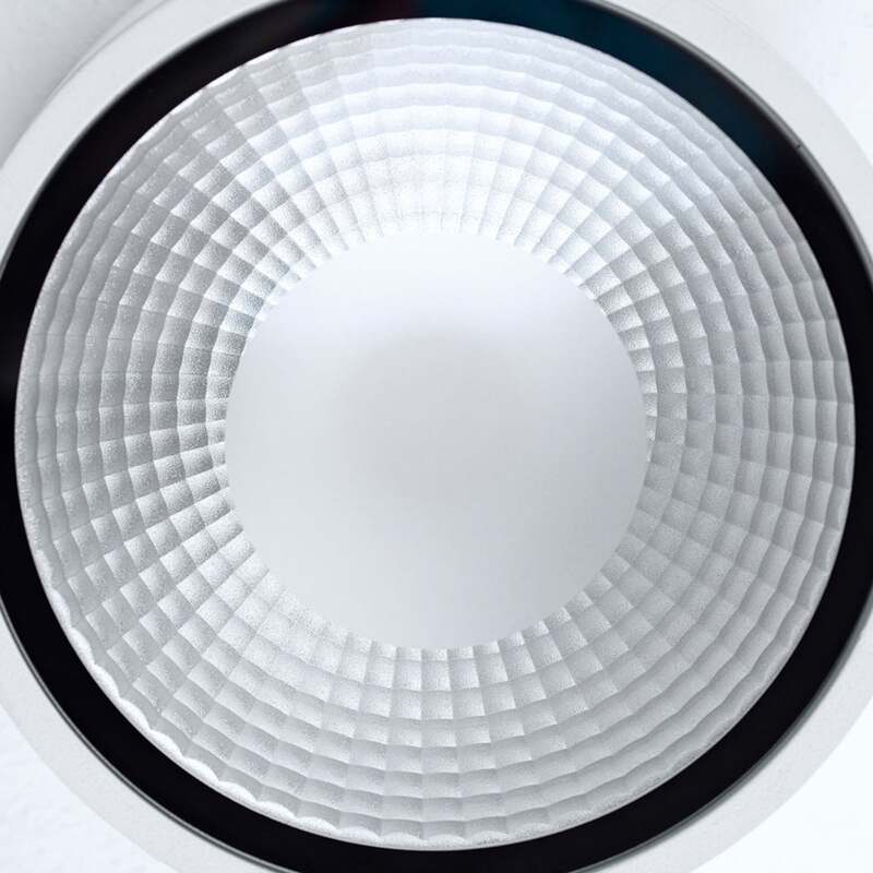 Orion Deckenstrahler Außenleuchte Sputnik LED Strahler IP65 weiß Ø14,5cm 1030lm - 9003090266784