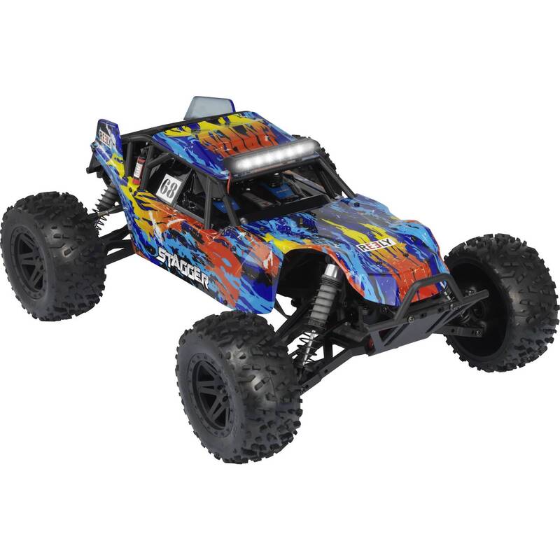 Reely RC Modellauto Elektro Buggy Stagger 1:10 Allradantrieb 30 km/h 100% RtR - 4053199959723
