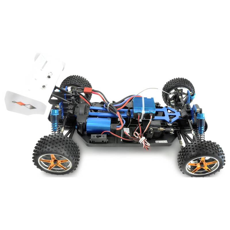 Amewi RC Modellauto Buggy Booster Pro 1:10 Elektro 4WD 60 km/h inkl Akku - 4260189060318