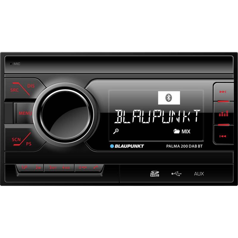 Blaupunkt Palma 200 DAB BT Doppel-DIN Autoradio Radio Bluetooth DAB+ Tuner MP3 - 4260499852429