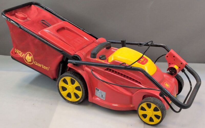 WOLF-Garten Elektro Rasenmäher Mäher A 370 E 1600W Mulchfunktion 37cm 350m² - 4008423861167