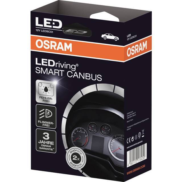 Osram Auto Kfz Lampenfassung Bauart Kfz Leuchtmittel Lampensockel Canbus Lampe - 4062172176439