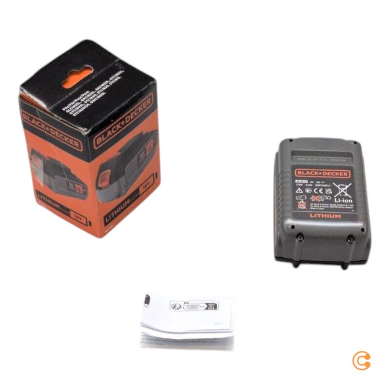 Black & Decker Akku BL4018 Werkzeug-Akku 4 Ah Lithium-Ion wiederaufladbar - 5035048560044