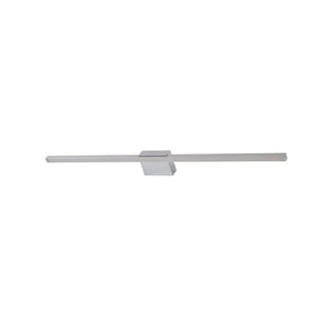 B-Ware Lucande Spiegellampe Wandlampe LED Chrom Metall Badezimmerleuchte 90 cm IP44