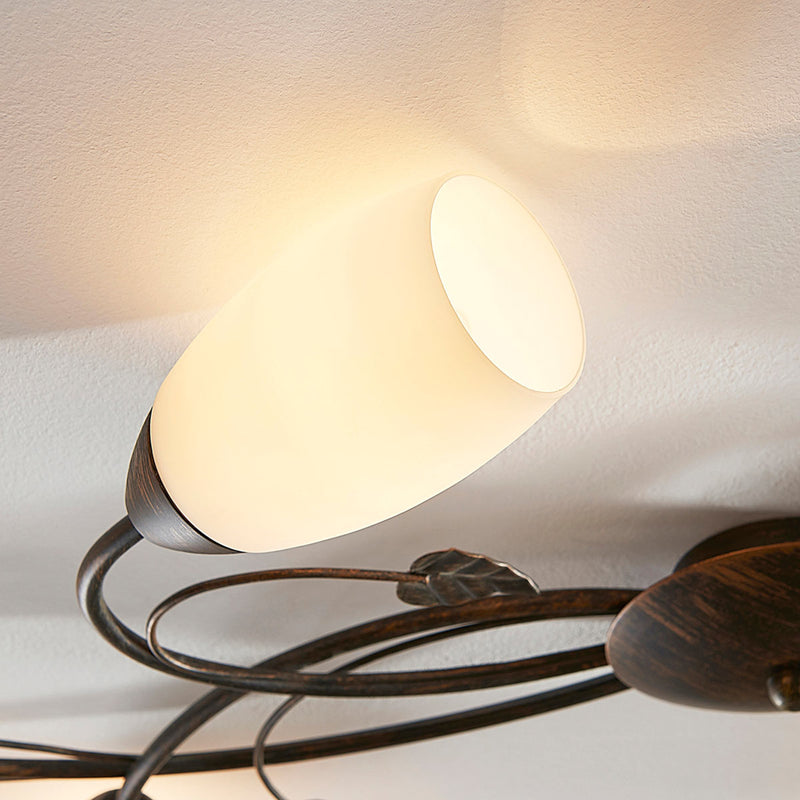 Lindby Deckenleuchte Stefania 6-flg LED Lampe Leuchte Deckenlampe 68cm - 4251096534917