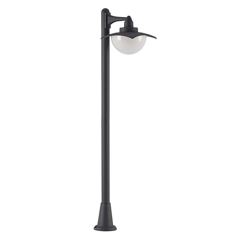 Lindby Wegeleuchte Gartenleuchte Elinda LED dimmbar dunkelgrau 110cm IP44 - 4251911704013